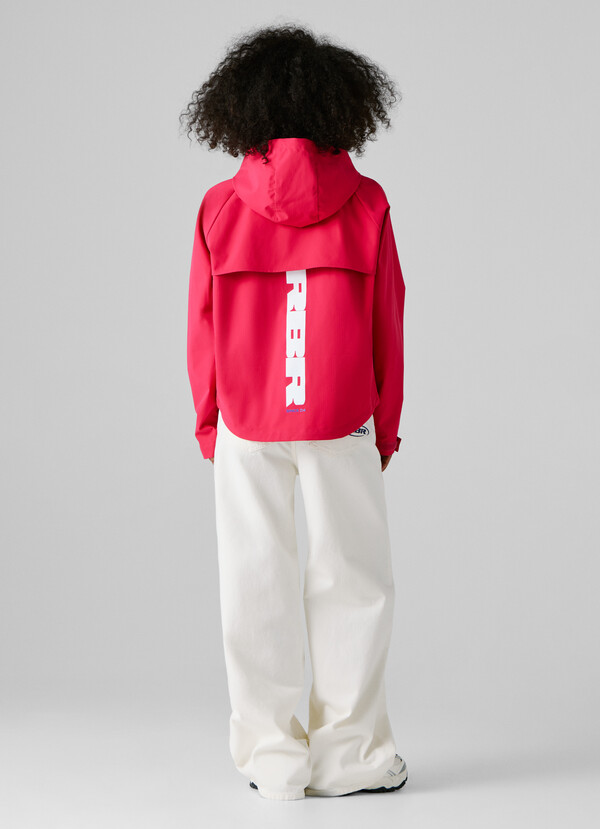 HOODED WINDBREAKER JACKET