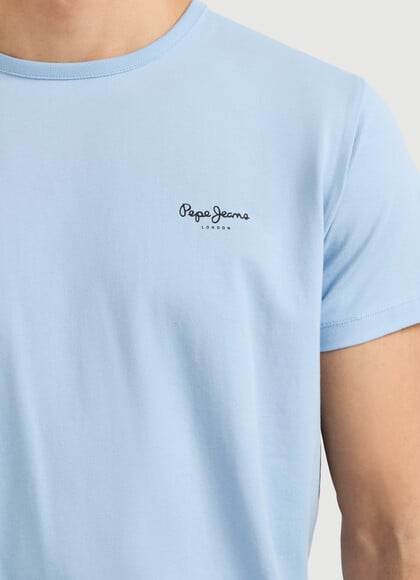 SLIM FIT LOGO PRINT T-SHIRT