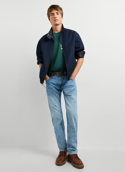 REGULAR FIT MID-RISE JEANS - STANLEY
