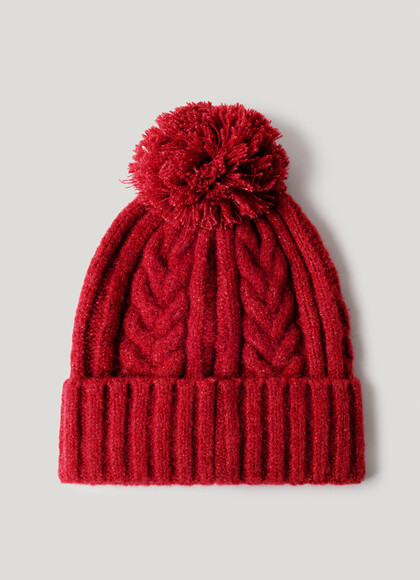 CABLE KNIT HAT