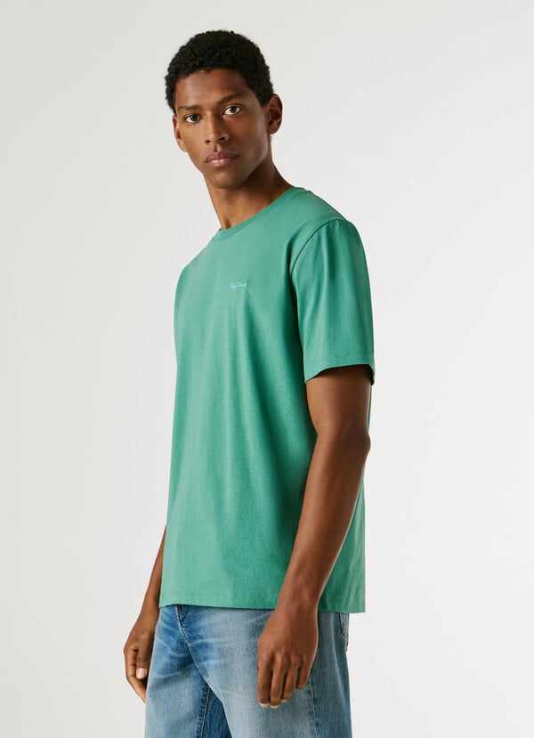 REGULAR FIT LOGO PRINT T-SHIRT