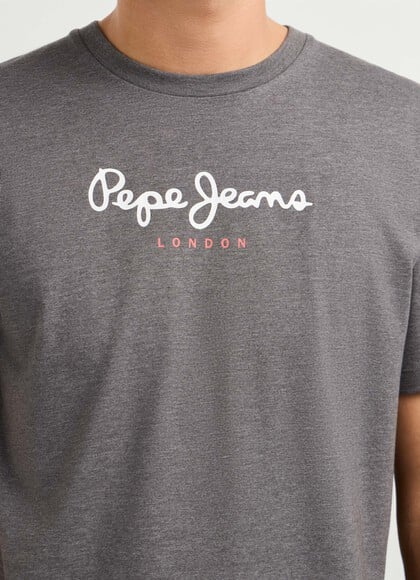 REGULAR FIT LOGO PRINT T-SHIRT