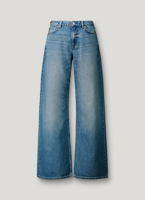 LINA- HIGH-RISE WIDE FIT JEANS