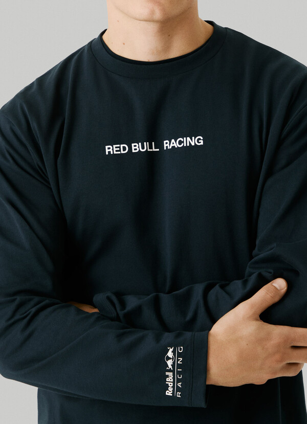 LONG-SLEEVED LOGO PRINT T-SHIRT