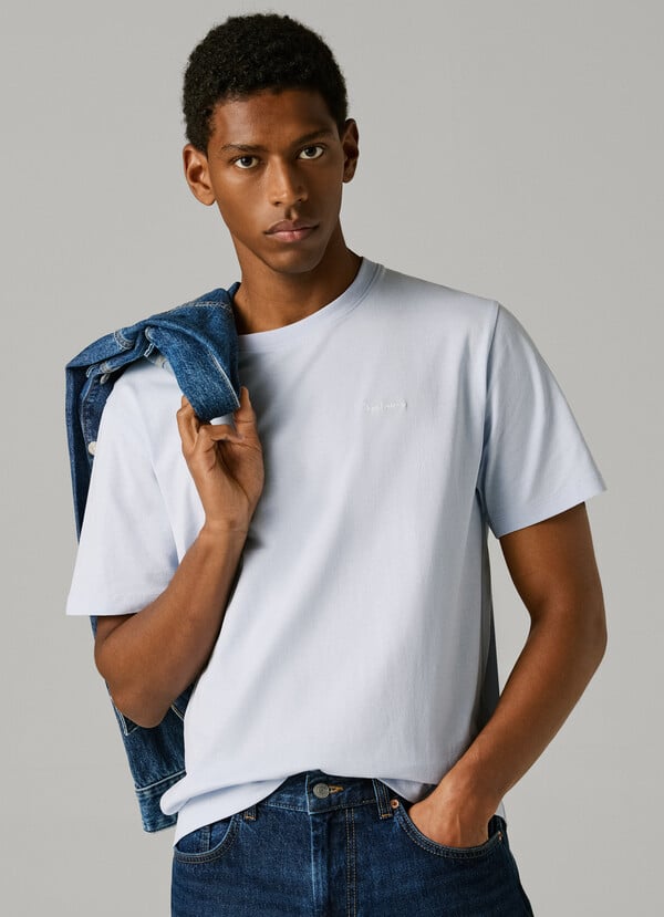 REGULAR FIT LOGO PRINT T-SHIRT