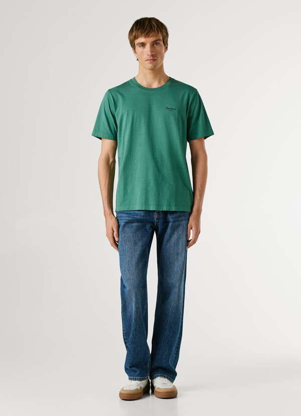 REGULAR FIT LOGO PRINT T-SHIRT