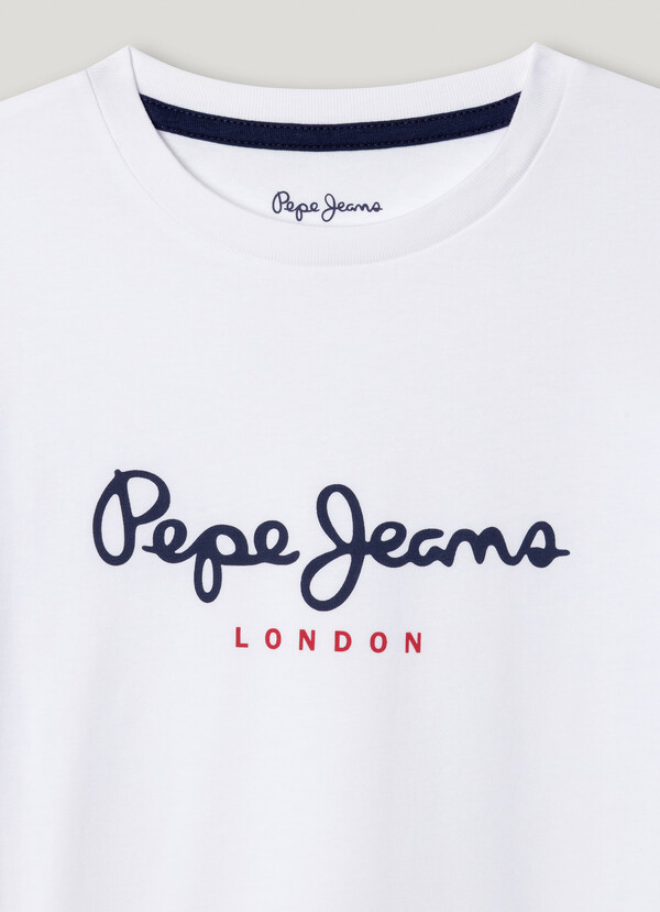 REGULAR FIT LOGO PRINT T-SHIRT