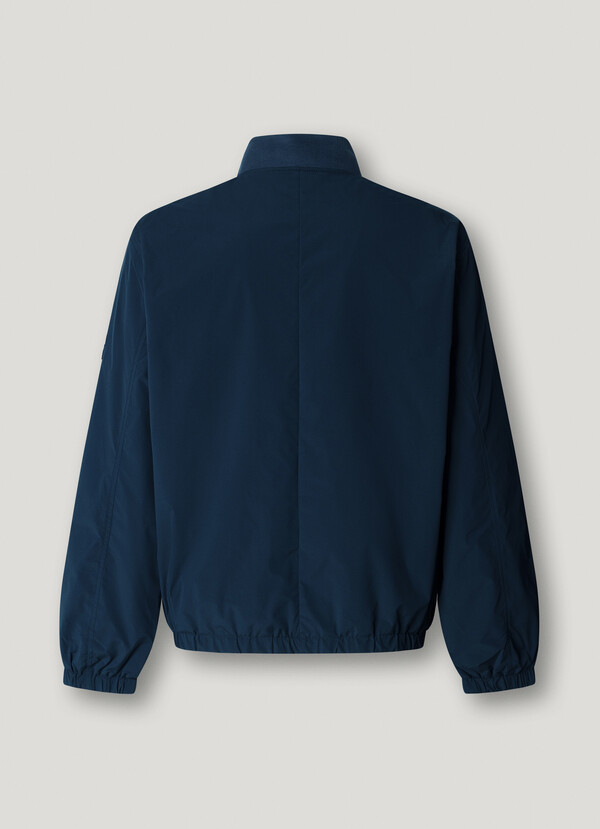 ZIP CLOSURE BOMBER JACKET