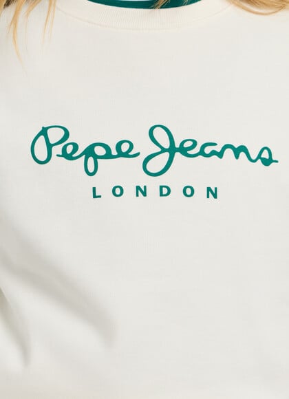 CREW NECK LOGO SWEATSHIRT