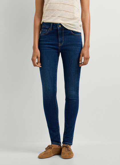 MID-RISE SKINNY FIT JEANS - REGENT