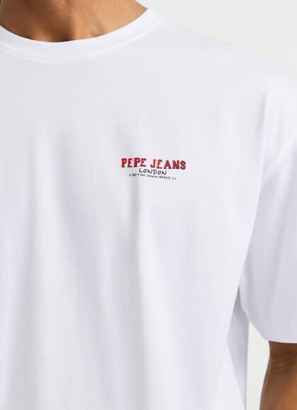 BACK PRINT CASUAL FIT T-SHIRT