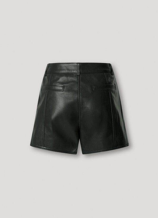 LAMB LEATHER SHORTS