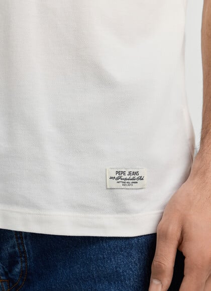 REGULAR FIT PIQU&Eacute; POLO SHIRT