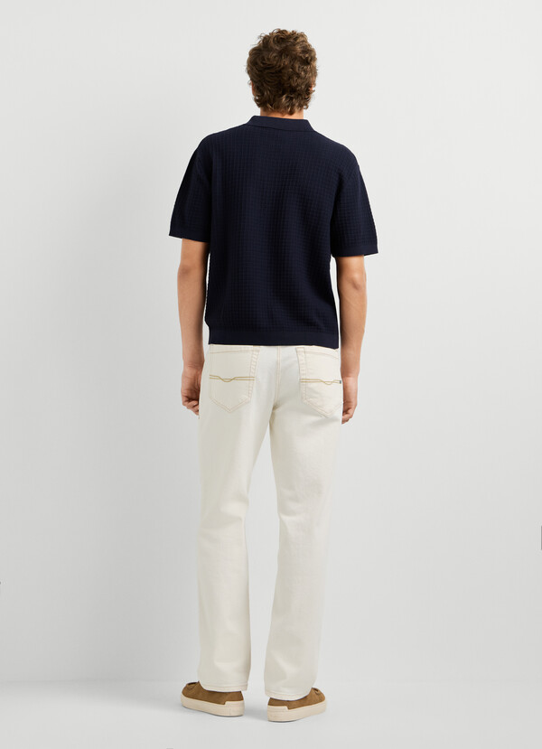 REGULAR FIT KNIT POLO