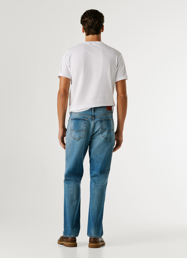 DALSTON - STRAIGHT FIT MID-RISE JEANS
