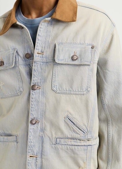 RELAXED FIT DENIM JACKET