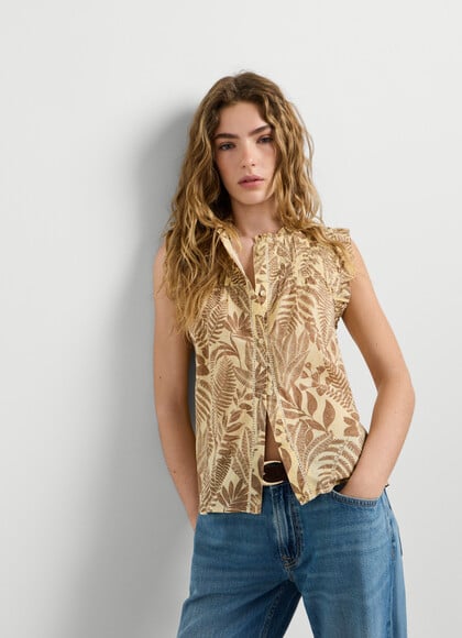 FLORAL PRINT BLOUSE
