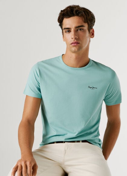 SLIM FIT LOGO PRINT T-SHIRT