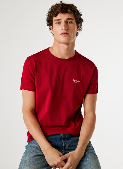 SLIM FIT LOGO PRINT T-SHIRT