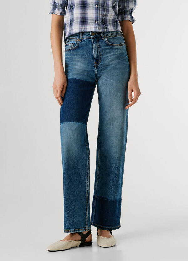 HIGH-RISE STRAIGHT FIT JEANS - LEXA