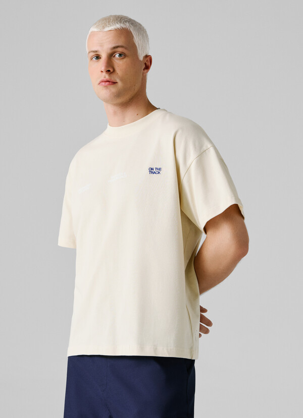 BACK PRINT LOOSE FIT T-SHIRT