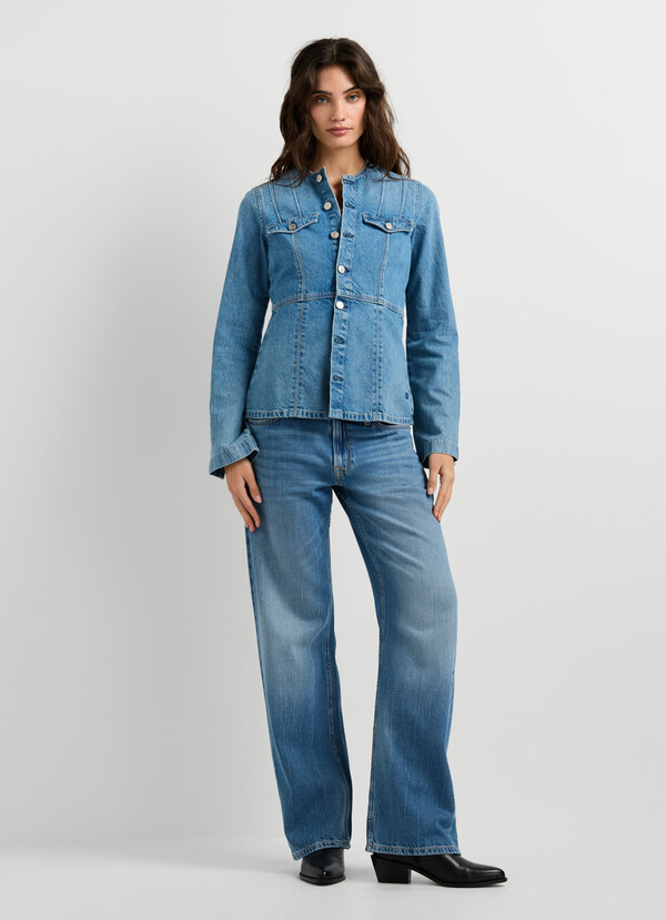 SLIM FIT DENIM JACKET
