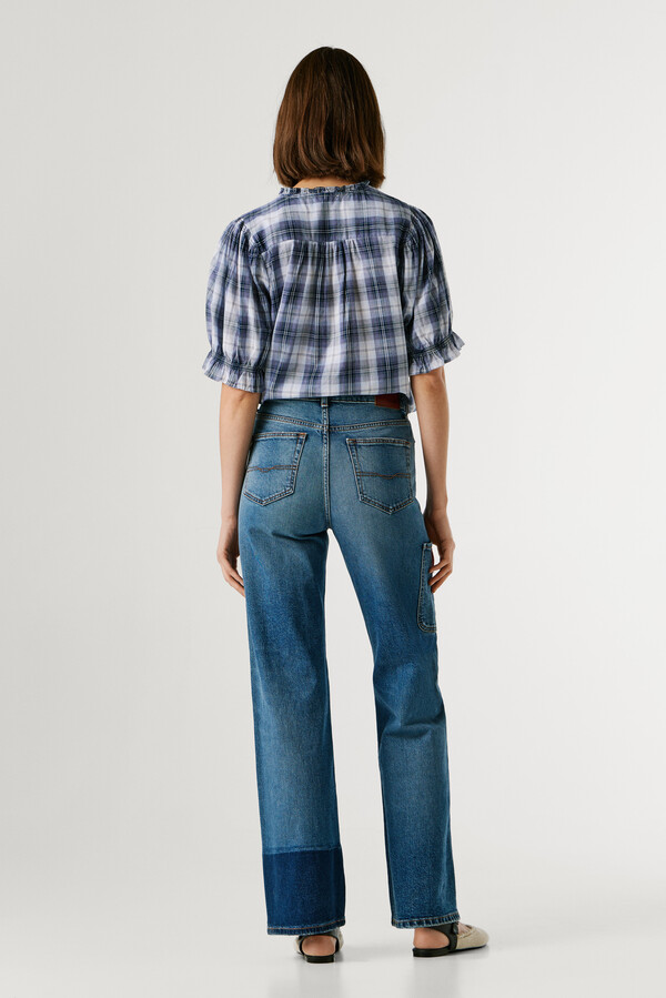 HIGH-RISE STRAIGHT FIT JEANS - LEXA