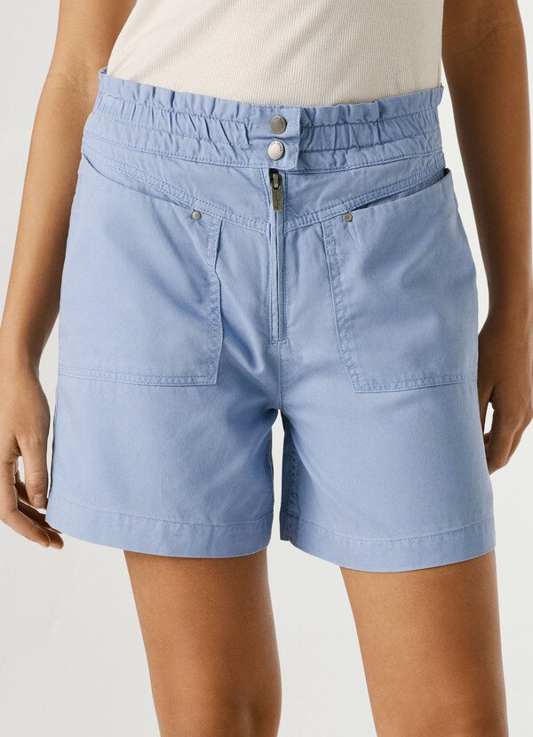 PAPERBAG TWILL SHORTS