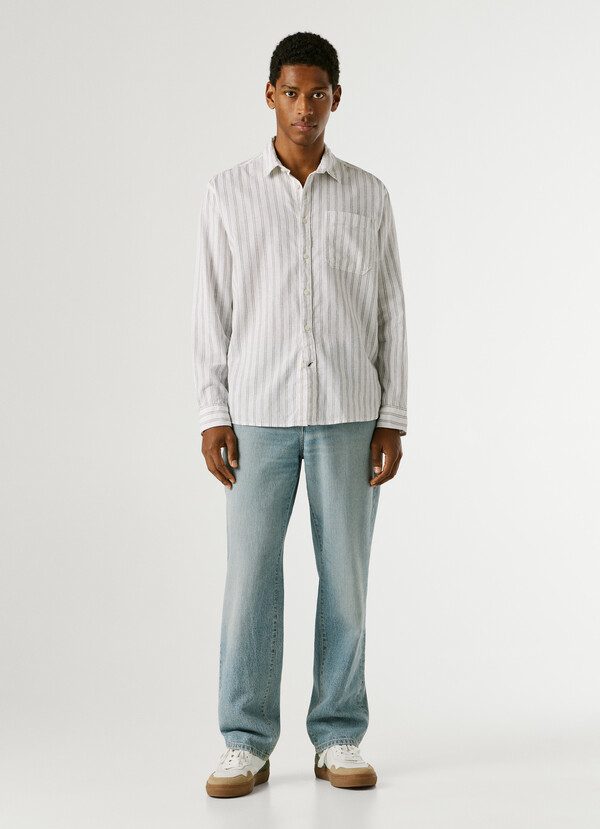 REGULAR FIT STRIPED SHIRT
