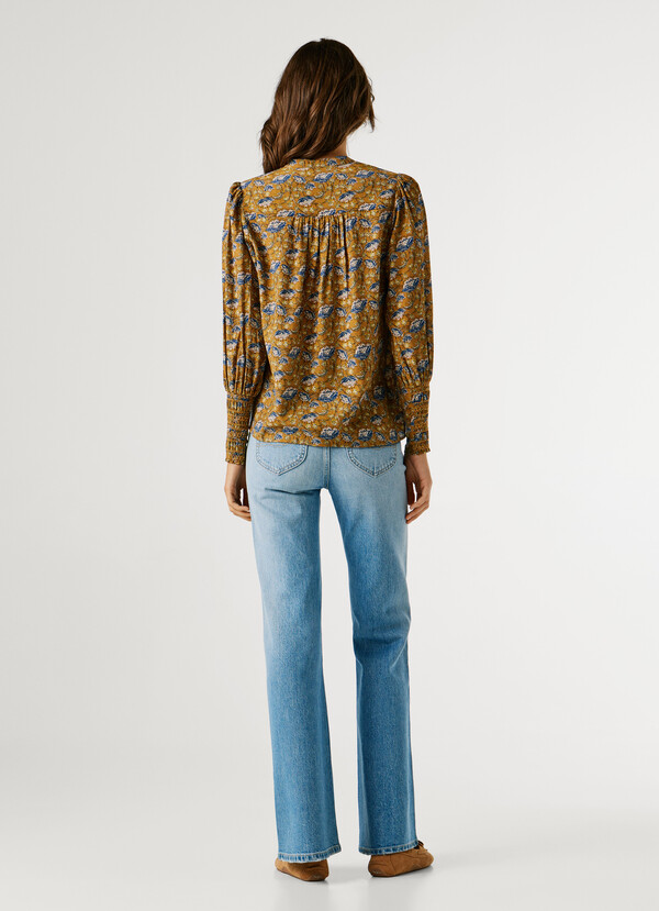 FLORAL PRINT BLOUSE