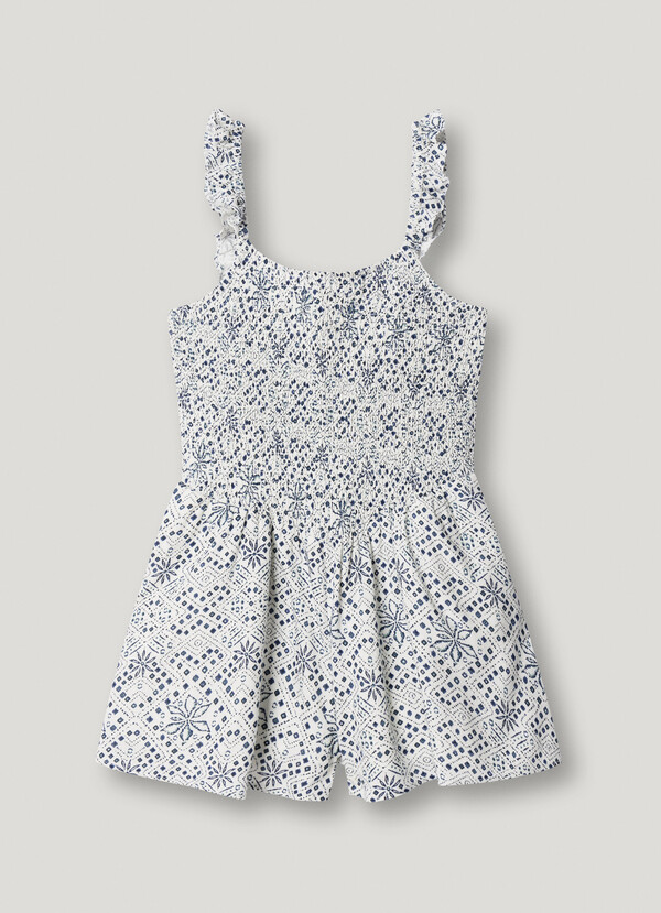 SHORT STRAPPY JUMPSUIT