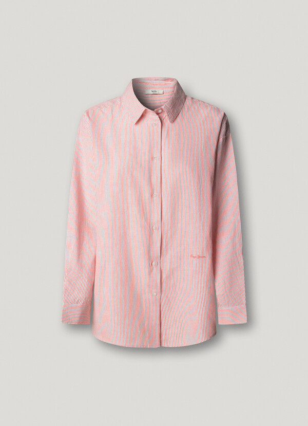 RELAXED FIT STRIPED SHIRT