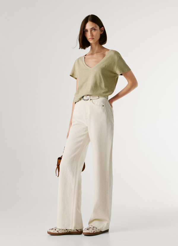 HIGH-RISE STRAIGHT FIT JEANS - LEXA