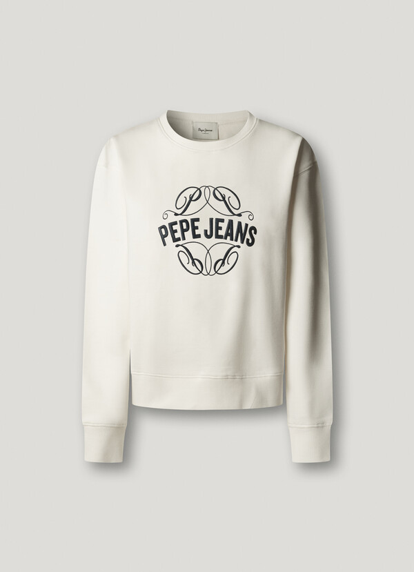 CREW NECK LOGO SWEATSHIRT