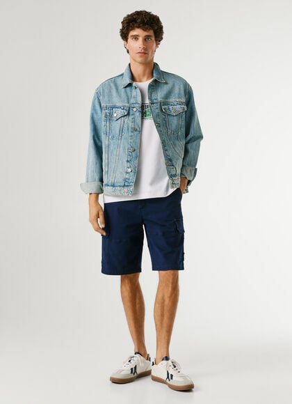 REGULAR FIT CARGO SHORTS