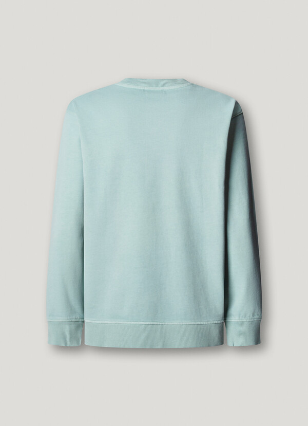 CREW NECK CASUAL FIT SWEATSHIRT