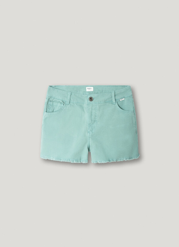 GARMENT DYED TWILL SHORTS