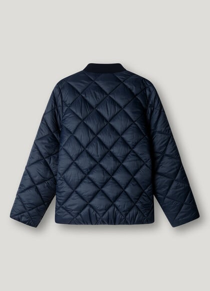 REGULAR FIT PADDED BOMBER JACKET