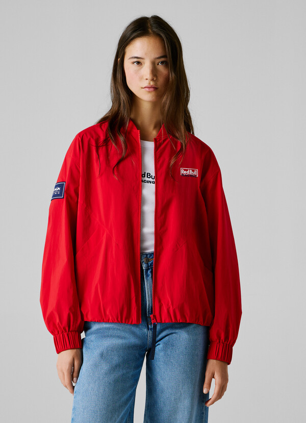 BACK PRINT BOMBER JACKET