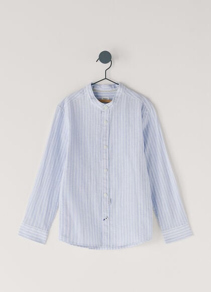 RELAXED FIT STRIPED SHIRT