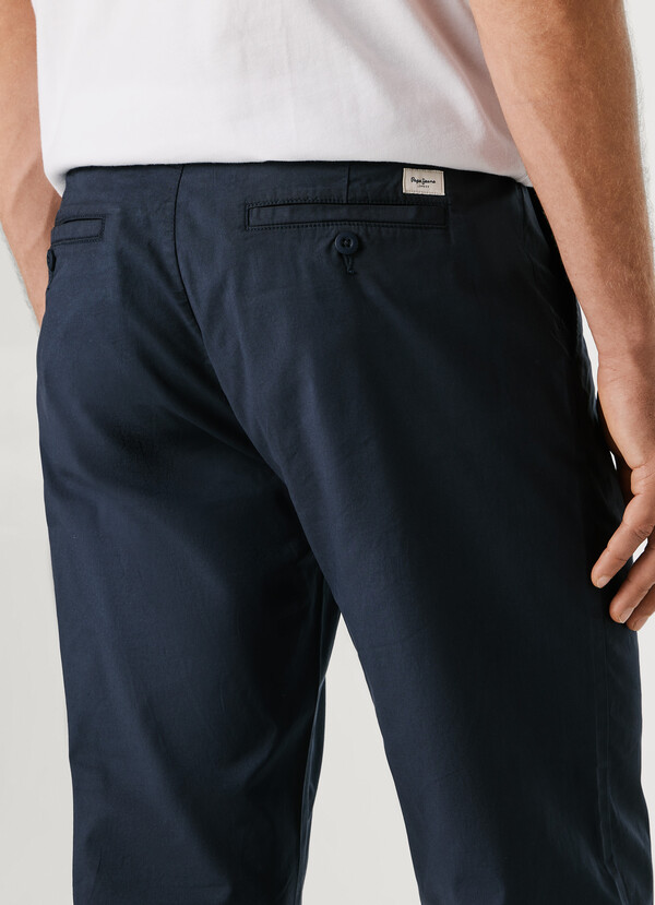 SLIM FIT CHINO TROUSERS