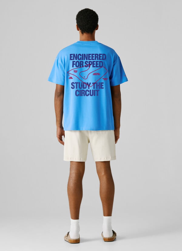 BACK PRINT LOOSE FIT T-SHIRT