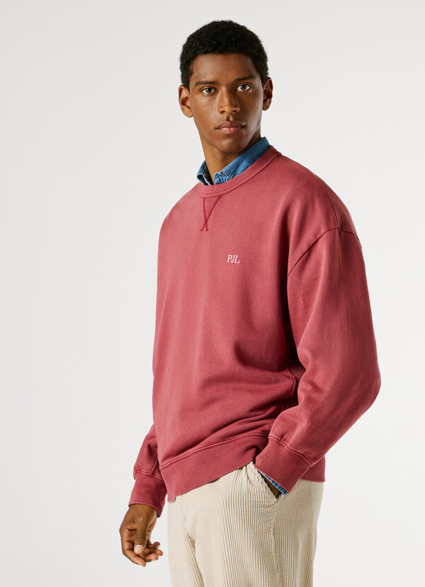 RELAXED FIT CREW NECK SWEATSHIRT