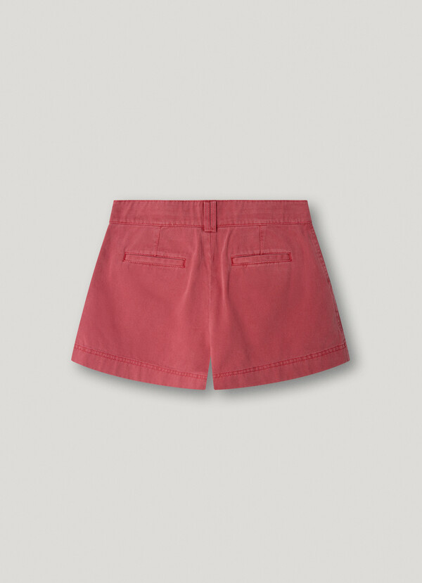 GARMENT DYED TWILL SHORTS