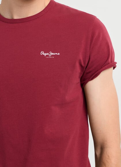 SLIM FIT LOGO PRINT T-SHIRT