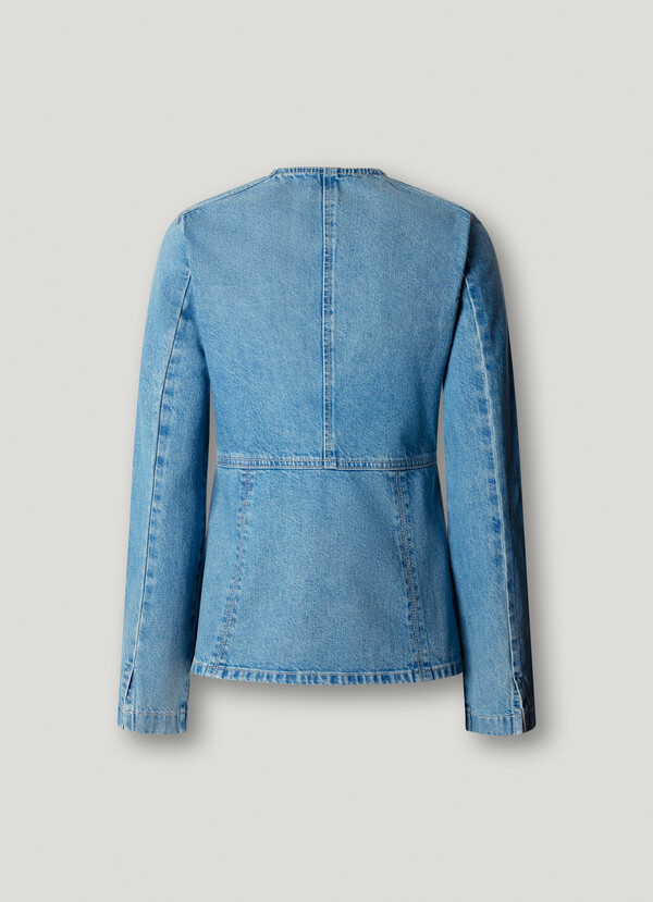 SLIM FIT DENIM JACKET