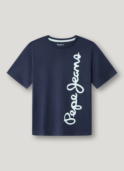 REGULAR FIT LOGO PRINT T-SHIRT