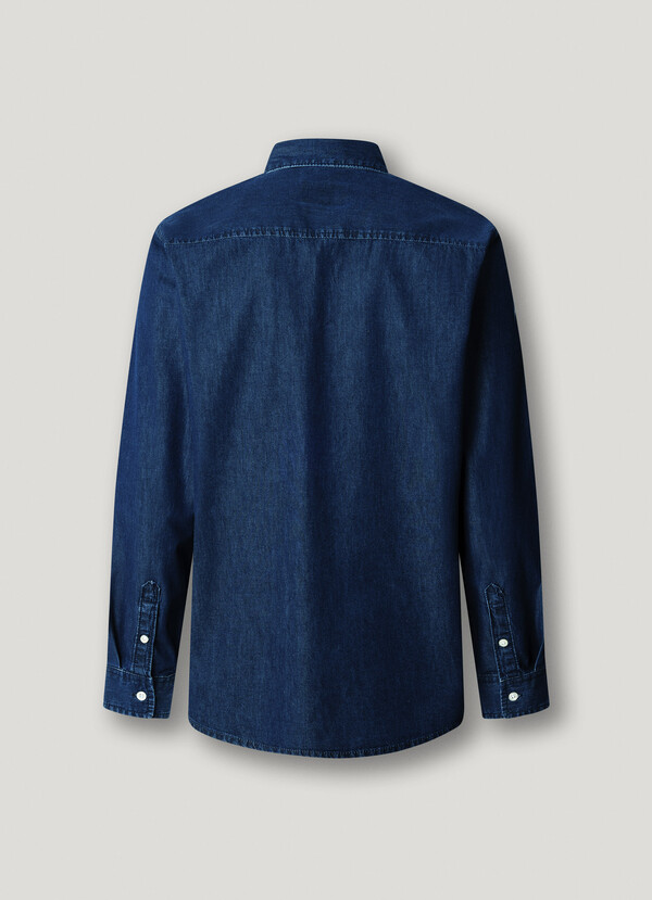 SLIM FIT DENIM SHIRT