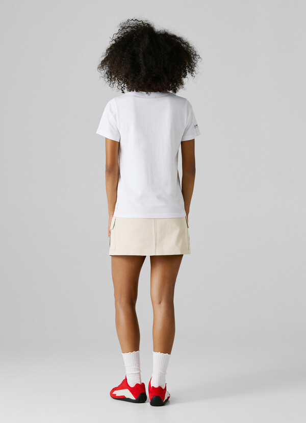 REGULAR FIT LOGO PRINT T-SHIRT