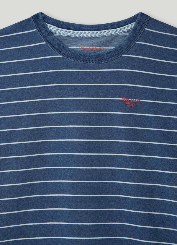 RELAXED FIT STRIPED T-SHIRT